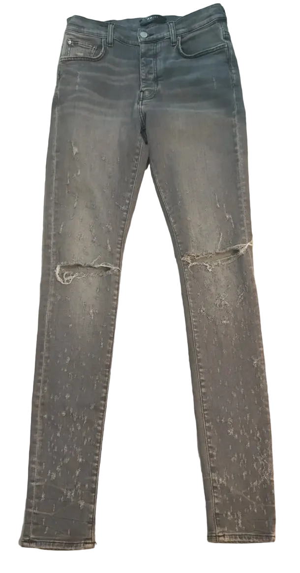 Amiri Shotgun Jeans Grey