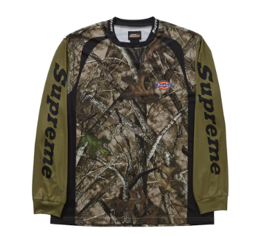 Supreme Dickies Jersey Olive