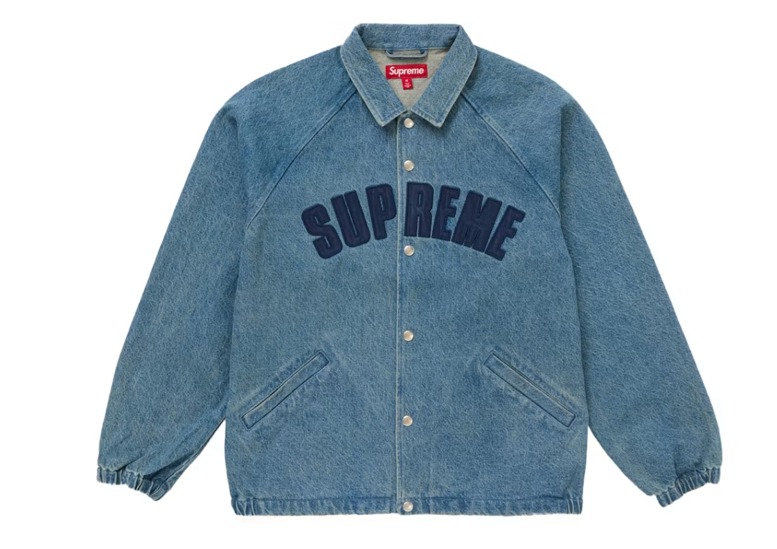 Supreme Arc Denim Coaches Jacket (SS25) Denim