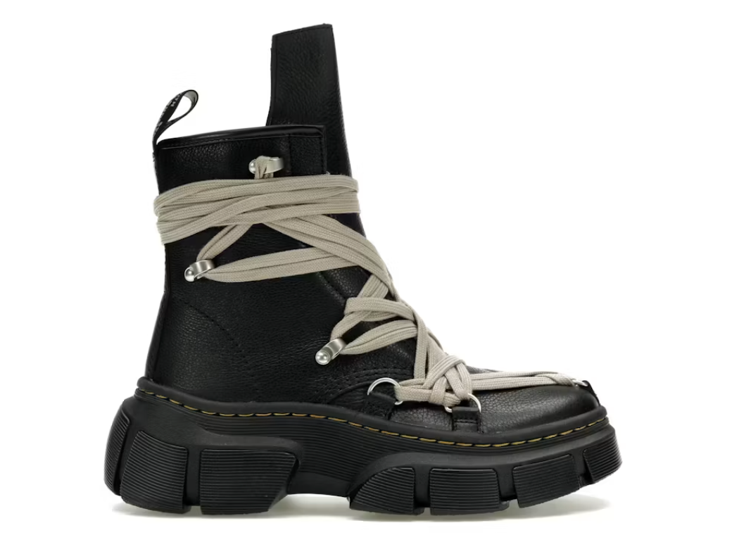Dr. Martens 1460 DMXL Mega Lace Boot Rick Owens Black