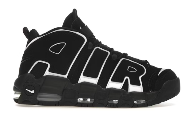 Nike Air More Uptempo 96 Black White (2023/2026)