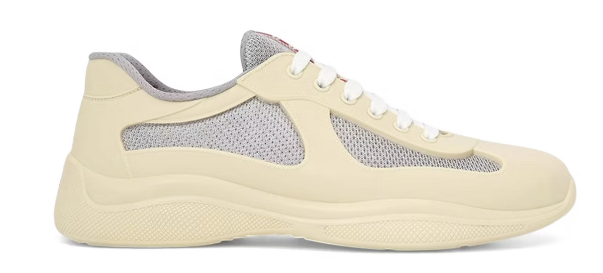 Prada America's Cup Soft Rubber Raw White