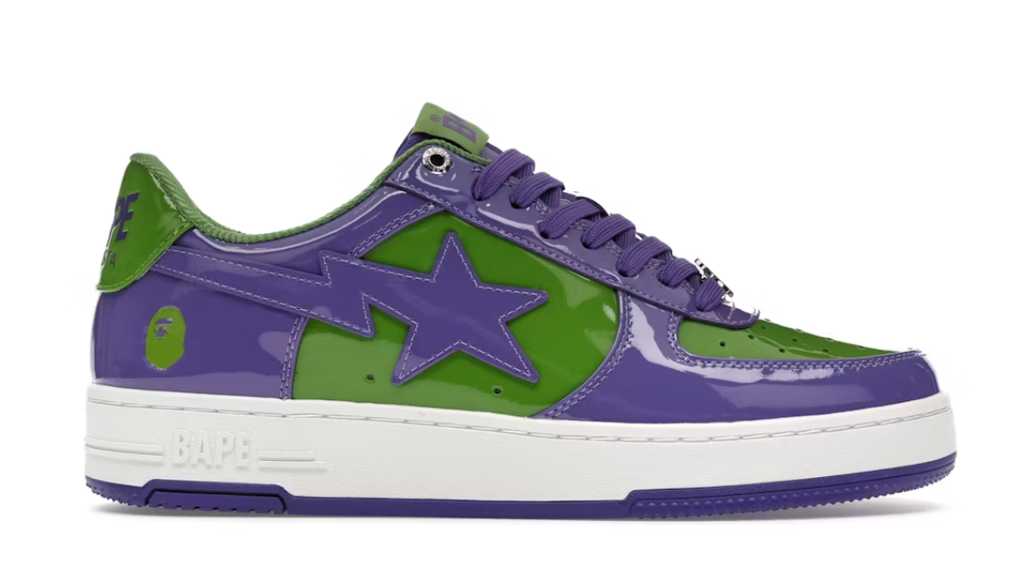 A Bathing Ape Bape Sta #1 Purple
