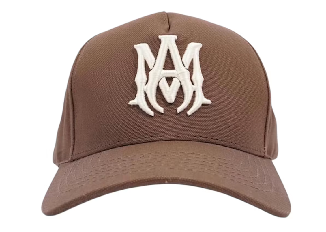 AMIRI Full Canvas MA Cap Brown