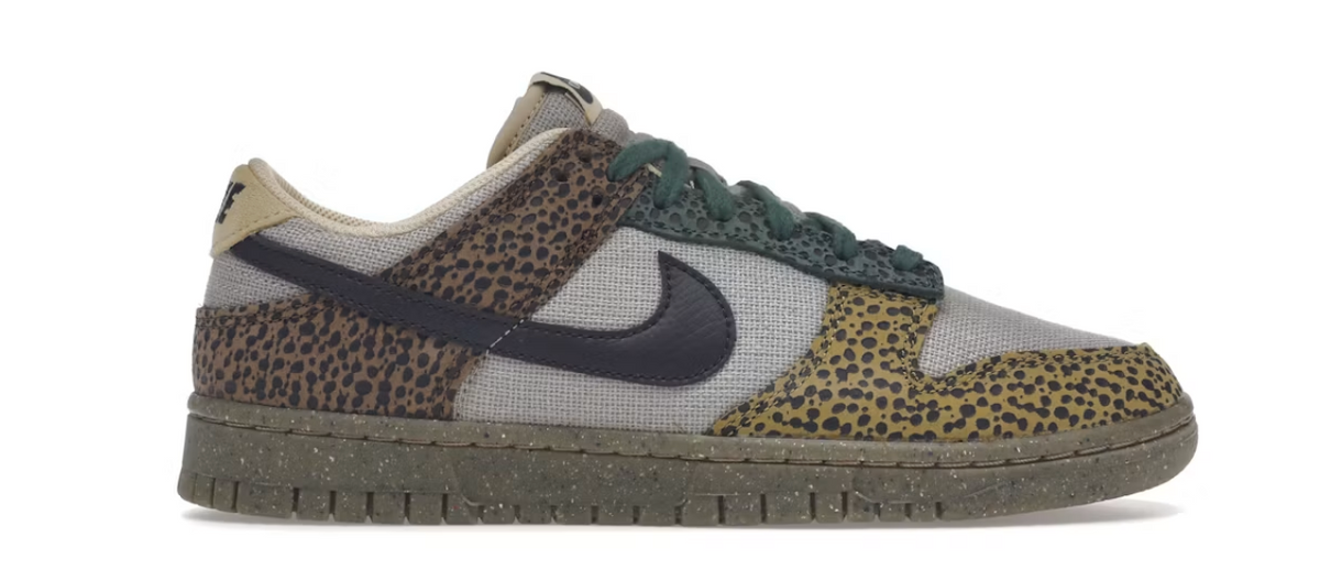 Nike Dunk Low Safari Golden Moss
