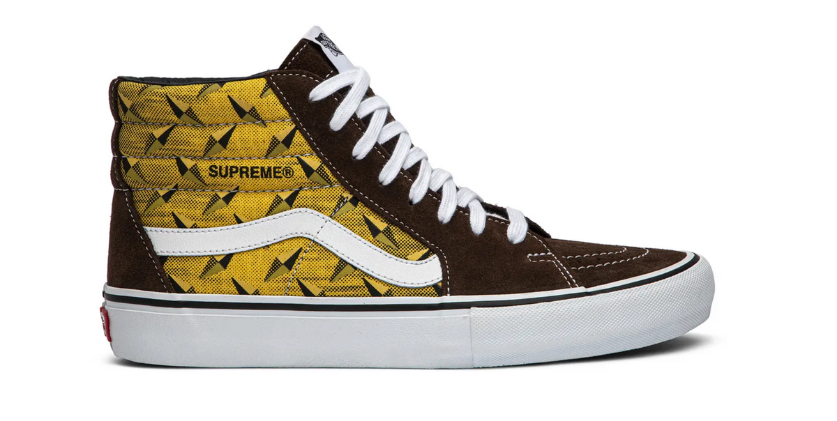 Vans Sk8-Hi Supreme Diamond Plate Brown