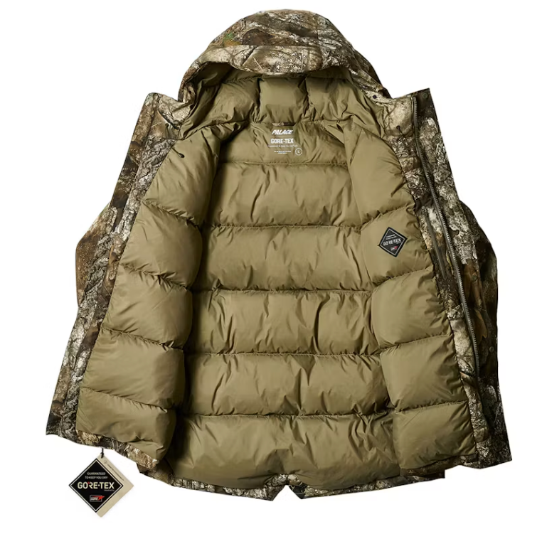 Palace Gore-Tex Cargo Down Parka (FW24) Realtree APX