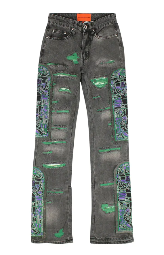 Who Decides War Fusion Denim Forest Green