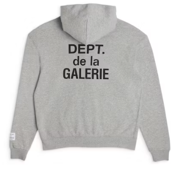 Gallery Dept. French Zip Hoodie Heather Grey