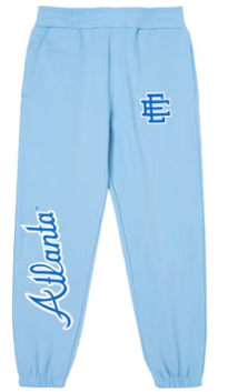 Eric Emanuel EE New Era Atlanta Braves Sweatsuit Light Blue