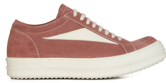 Rick Owens Lido Vintage Suede Dusty Pink Milk SS24