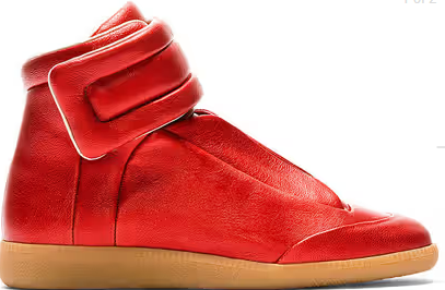 Maison Margiela Future High Sneaker Red Gum