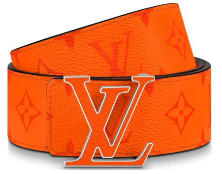 Louis Vuitton LV Initials Reversible Belt Monogram 40MM Volcano Orange