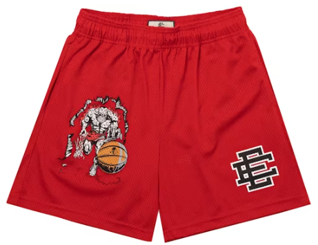 Eric Emanuel x Warren Lotas Basic Short Red