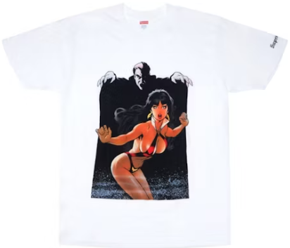 Supreme Vampirella Tee White