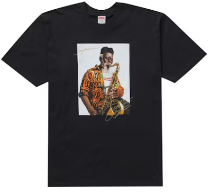 Supreme Pharoah Sanders Tee Black
