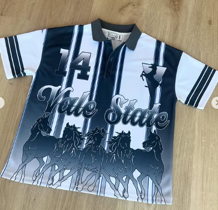 Vale Forever Vale State Polo Shirt Blue