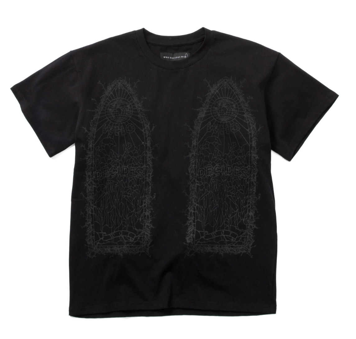 Who Decides War Thorned Jersey T-Shirt Coal Black
