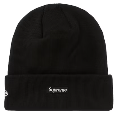 Supreme New Era S Logo Beanie Black