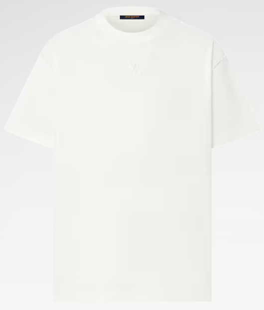 Louis Vuitton Embossed LV T-Shirt Optical White T-Shirt