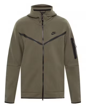 Nike Sportswear Tech Fleece Full-Zip Hoodie Twilight Marsh Black