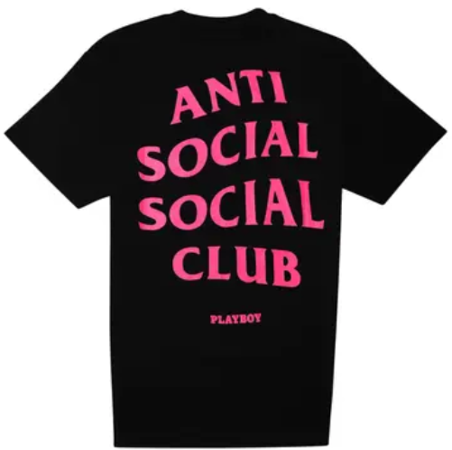 Anti Social Social Club Playboy T-Shirt Black