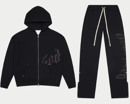 Godspeed OG Logo Sweatsuit V2 Black Black