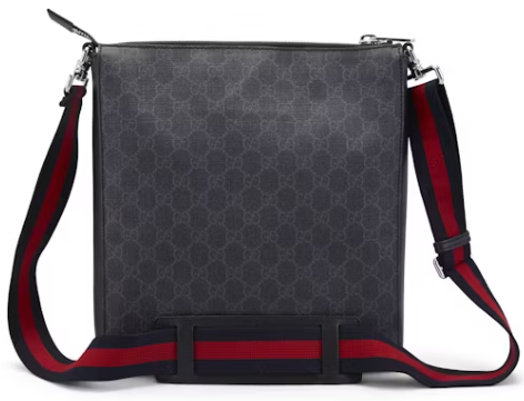 Gucci Messenger GG Supreme Black Grey