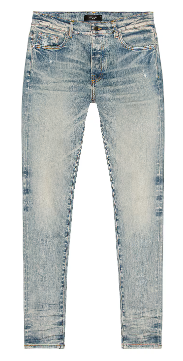 Amiri Stack Jeans Clay Indigo