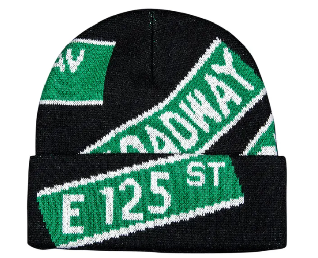 Supreme Street Signs Beanie Black
