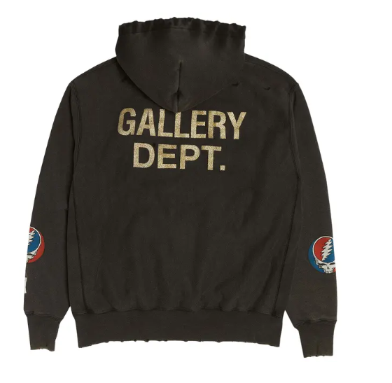 Gallery Dept Grateful Dead Hoodie Black