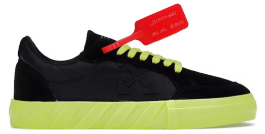Off-White Low Vulc Black Fluo Yellow