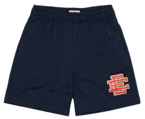 Eric Emanuel EE Basic Short Navy/Gold/GFlitter Red