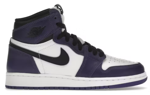 Jordan 1 Retro High Court Purple White (GS)