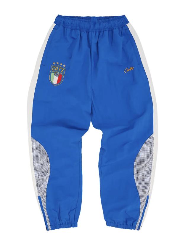 Corteiz Italia Shuku Jacket & Pant Set Blue/White