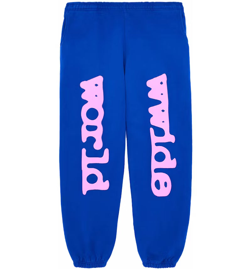 Sp5der Beluga Sweatpants Blue