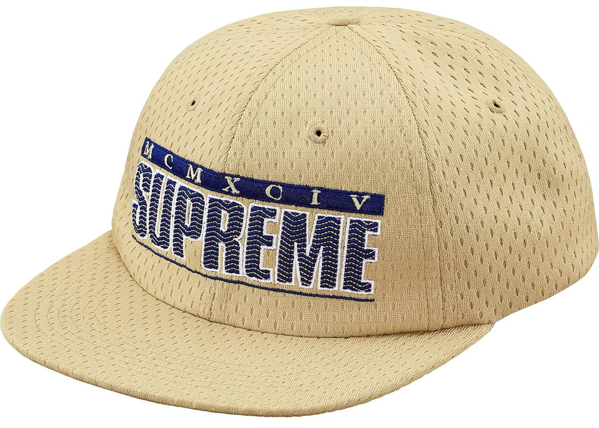 Supreme Zig Zag 6-Panel Tan Hat