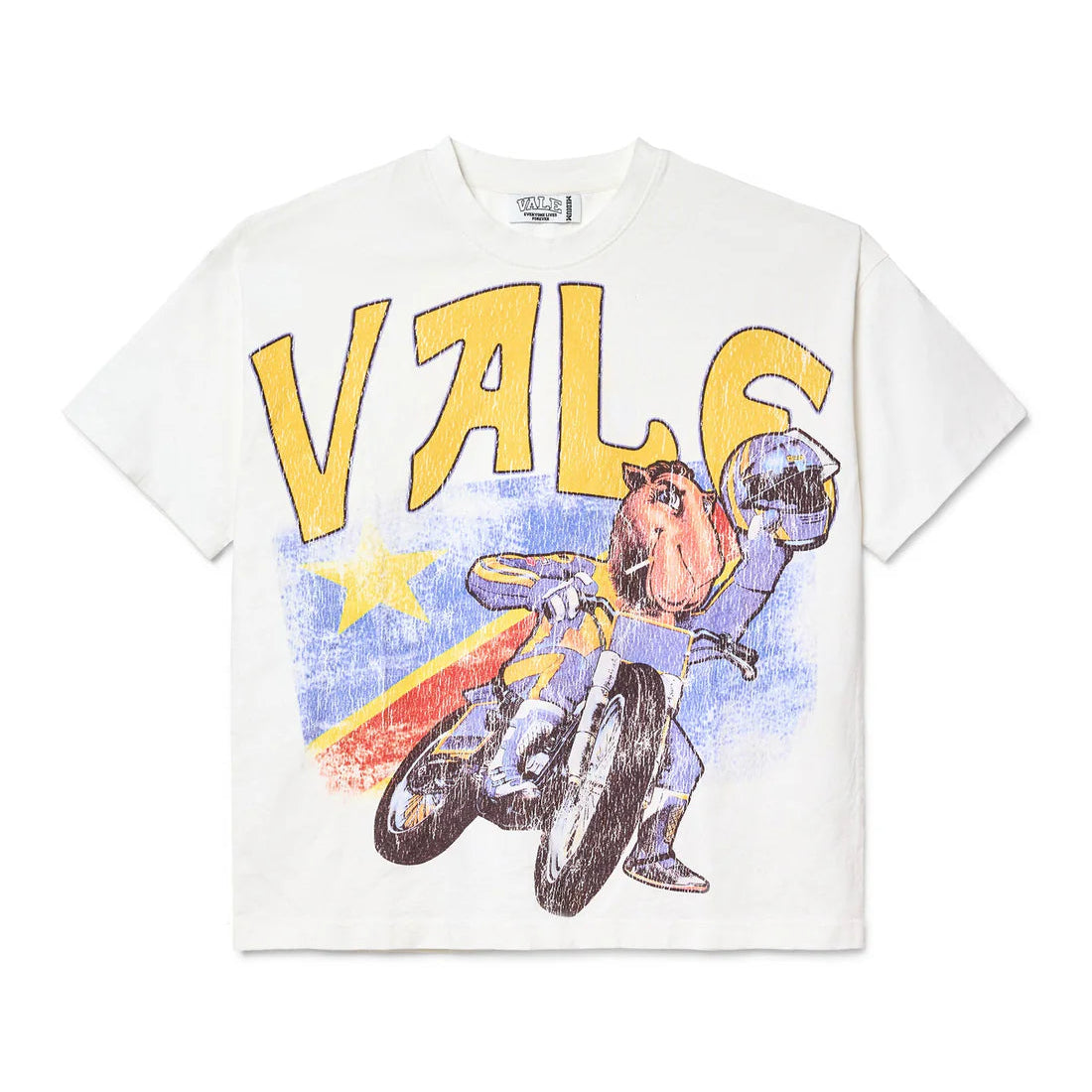 Vale Forever Camel Motocross T-Shirt White
