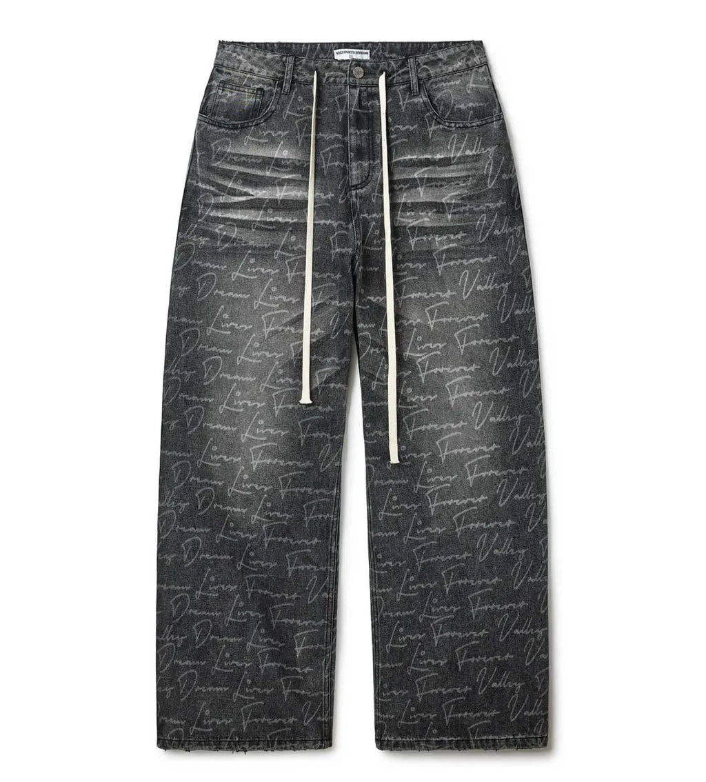 Vale Forever Letter To Vale Denim Black