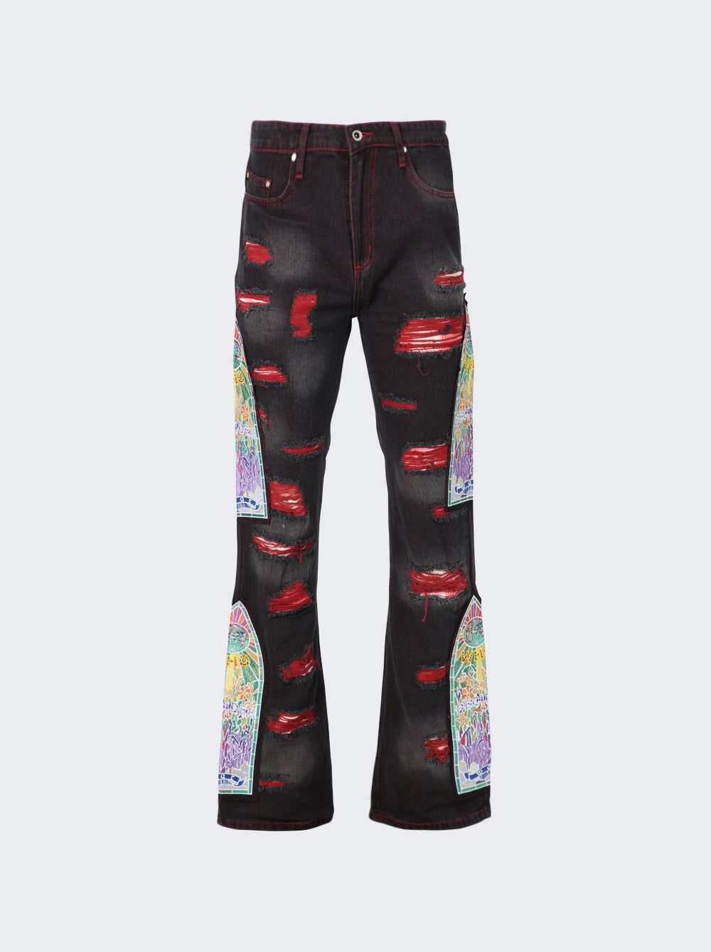 Who Decides War Crimson Fusion Denim Jeans