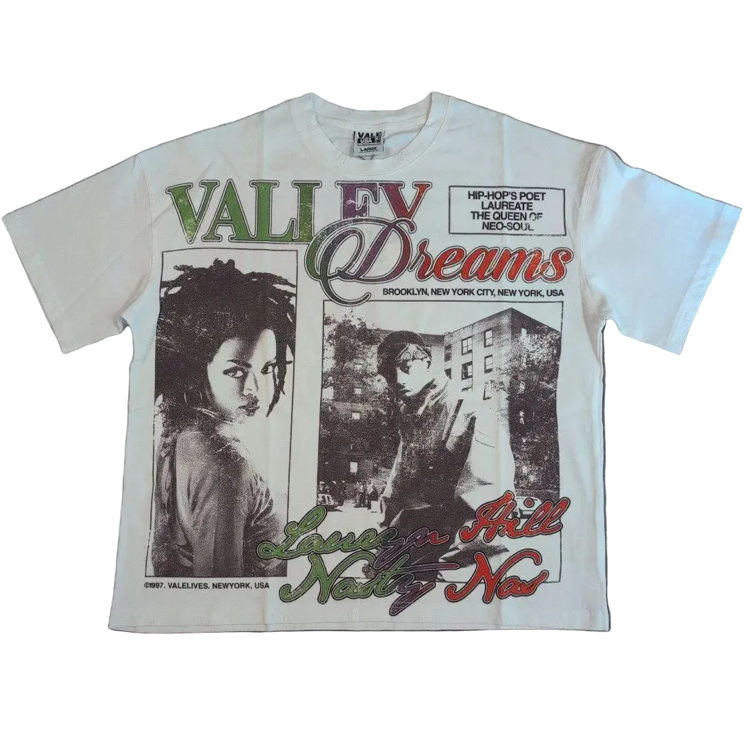 Vale Forever Poetry Tee White