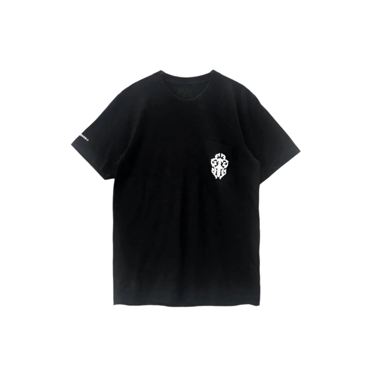 Chrome Hearts Script Dagger Logo T-Shirt Black