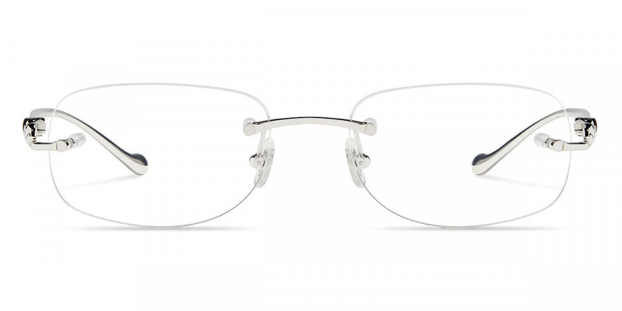 Cartier Silver Panthere De Cartier Glasses