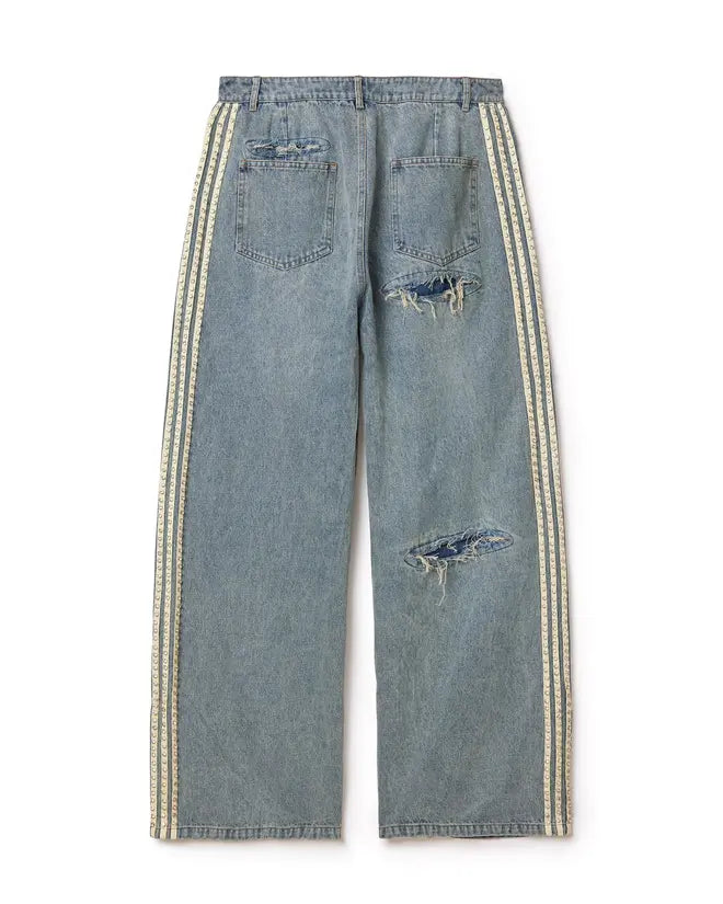 Vale Forever Stripe Crystal Denim