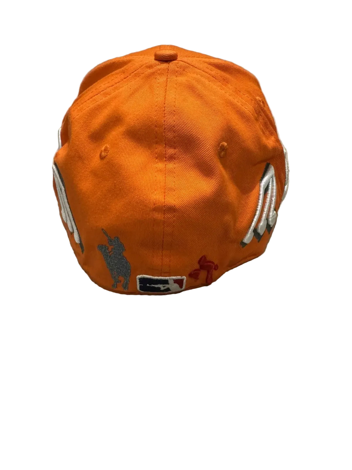 Murd333R.Fm Orange Fitted Hat