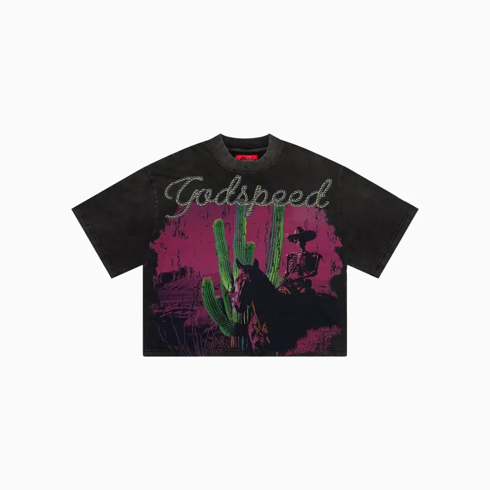 Godspeed Westworld T-Shirt Washed Grey
