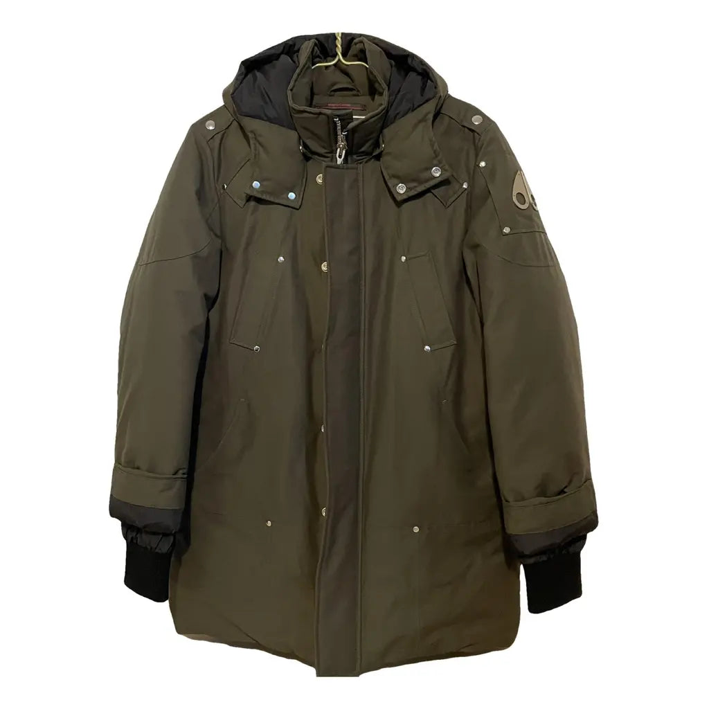 Moose Knuckles Stirling Parka Dark Olive Green