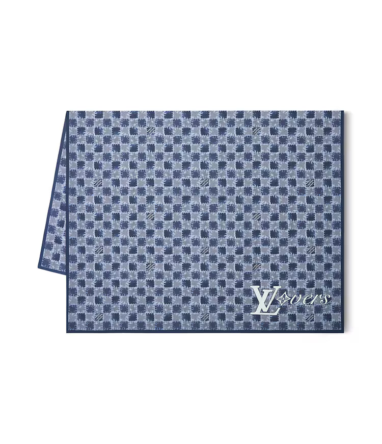 Louis Vuitton Splash Damier Stole Scarf