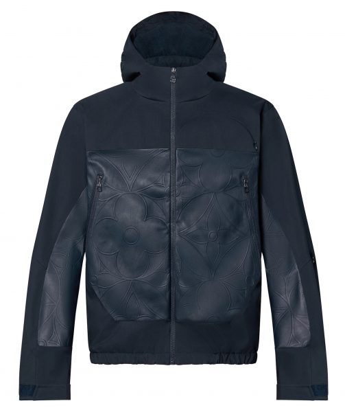 Louis Vuitton Lvse Monogram Flower Mix Leather Blouson