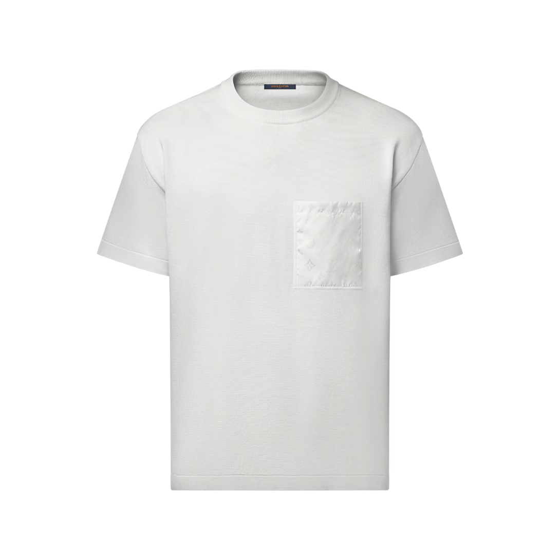 Louis Vuitton Nylon Monogram Pocket T-Shirt Off White